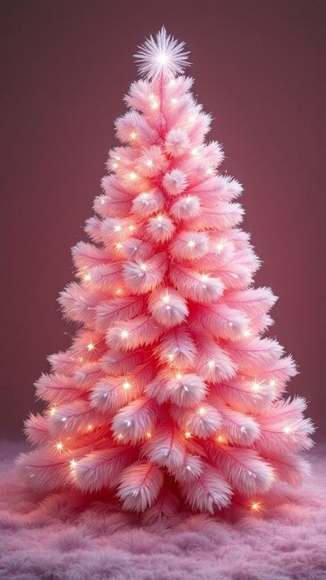 Free iPhone Wallpaper - Pink Christmas Tree Background Christmas Phone Screen, Iphone Christmas Wallpaper, Christmas Iphone Wallpapers, Santa Claus Wallpaper, Snowman Wallpaper, Centerpiece Craft, Christmas Tree Wallpaper, Tree Background