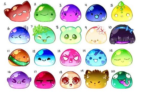 Cute Blob Drawing, Slime Inspiration, Blob Character, Slime Monster, Comic Pages, Slime Rancher, Short Comic, Cute Kawaii Animals, Cute Fantasy Creatures