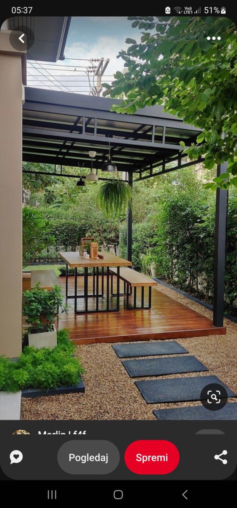 Small Backyard Garden Design, Small Backyard Gardens, Modern House Exterior Design, House Exterior Design, Home Garden Design, House Outside Design, Terrace Design, Backyard Garden Design, Design Exterior