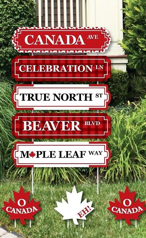 July 1st Canada Day Decor, Canada Day Decorations Outdoor, Canada Day Party Ideas, Canada Themed Party, Canada Day Decor, Canada Day Party Decorations, Canada Day Decorations, Canadian Decor, Canadian Citizenship