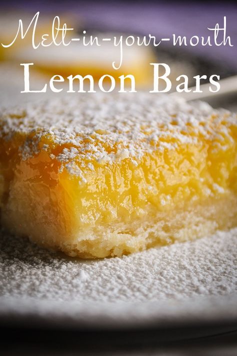 Perfect Lemon Bars, Best Lemon Bars, Lemon Bars Easy, Lemon Bar, Lemon Bars Recipe, Lemon Squares, Lemon Dessert Recipes, Dessert Bar Recipe, Spring Brunch