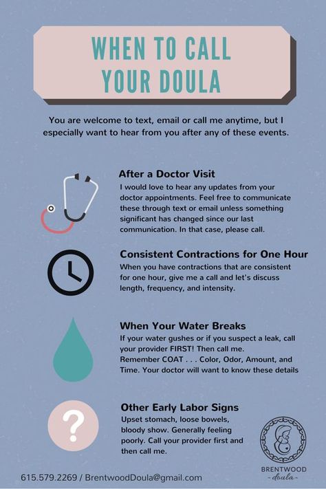 When to Call Your Doula: Doula Content Ideas, Doula Service Packages, Doula Business Name Ideas, Doula Bag Essentials, Doula Tattoo, Doula Packages, Doula Content, Doula Aesthetic, Black Doula