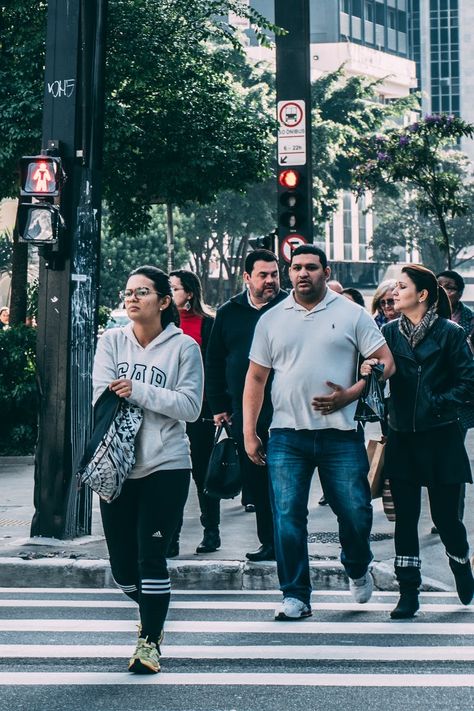 Pedestrian Lane, Watercolor Reference, Architecture Facade, What Is Human, Urban People, Walking People, City People, People Walking, Walking Street