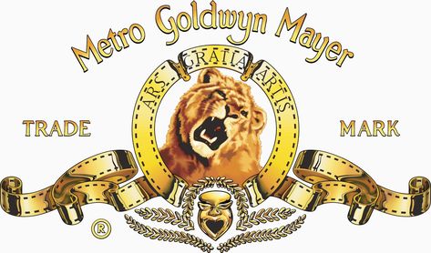 Metro Goldwyn Mayer Logo, Metro Pictures, Movie Logo Design, Thelma Louise, Movie Studios, Metro Goldwyn Mayer, One Logo, Lion Logo, Logo Psd