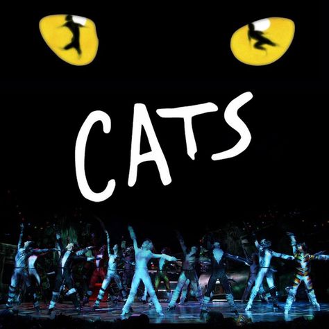 ✔️ saw it Cats The Musical Poster, Cats The Musical, Broadway Party, Jellicle Cats, Famous Musicals, Broadway Posters, London Palladium, Choir Music, Broadway Plays