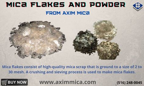 Yes, you heard it right. The astonishing quality mica flakes & powder are just a click away. All you need to do is visit Axim Mica’s website to explore the top-notch mica products. For the best mica products, Axim Mica is the place to be; it holds the largest inventory in the North American region with the best pricing. Mica Flakes, Silicate Minerals, Cosmetics Industry, Pigment Powder, Glitter Makeup, Mica Powder, The Amazing, Mesh, Range