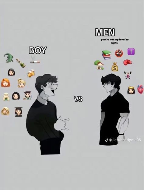 Men Vs Boys, Man Up Quotes, Image Swag, Meaningful Drawings, Work Motivational Quotes, Up Quotes, Man Vs, Man Up, Relatable Post Funny