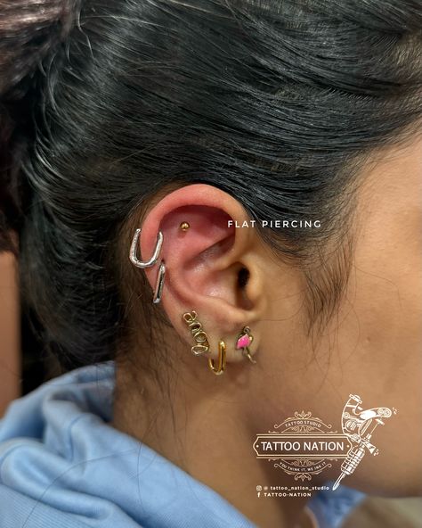 Piercings (Flat Piercing / Nose Piercing / Ear Piercing / Ear Lobe Piercing / Nostril Piercing / Helix Piercing / Cartilage Piercing) . . . #piercings #earlobepiercing #upperlobepiercing #piercing #lippiercing #helixpiercing #cartilagepiercing #septumpiercing #conchpiercing #piercingsbygauri #nosepiercing #picoftheday #piercingjewellery #earpiercing #photooftheday #bodypiercing 📍 G-22, Ground Floor, Baani Square, Sector 50, Gurgaon, Haryana Call us on 9289751555 for Appointments! Piercing Nostril, Flat Piercing, Ear Lobe Piercings, Nostril Piercing, Piercing Nose, Piercing Cartilage, Lobe Piercing, Conch Piercing, Lip Piercing