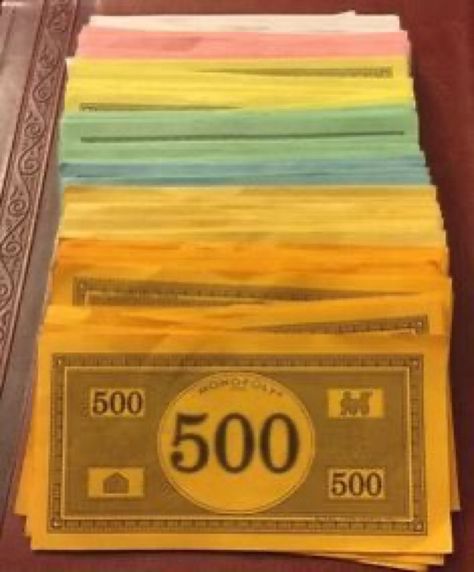 Stack Of Money, Monopoly Money, Money Stacks, Play Money, Monopoly, Reaction Pictures, Fun Games, Board Games, Card Holder