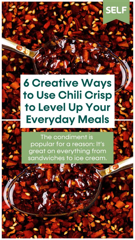 Chili Garlic Crisp Recipes, Chile Crisp Recipe, Chili Oil Chicken Recipe, Recipes With Chili Crisp Oil, Chili Garlic Crunch, Spicy Chili Crisp Noodles, Chili Crisp Oil Recipe, How To Use Chili Crisp, Recipes With Crunchy Chili Oil