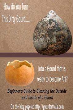 How Do You Dry Out Gourds, How To Clean Dried Gourds, How To Clean Gourds, Gourds For Halloween, Apple Gourd Birdhouse, Painted Apple Gourds Ideas, Gords Crafts Diy, Bushel Gourd Crafts, Wood Burned Gourds