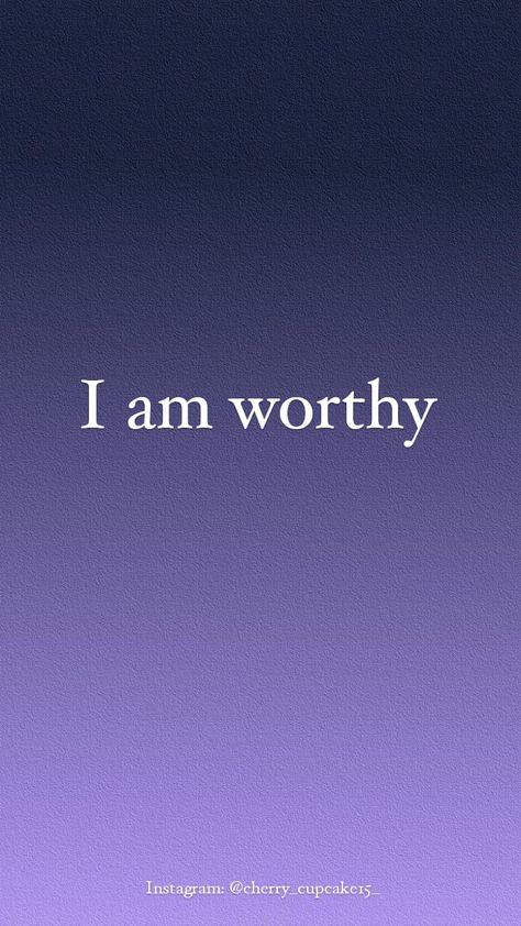 I Am Worthy Of Love, Enough Is Enough Quotes, Worthy Of Love, Worthy Quotes, Manifestation Affirmation, What Is My Life, Bullet Journal Mood Tracker Ideas, I Am Enough, Words Matter