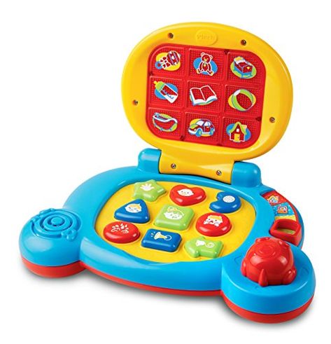 VTech Baby's Learning Laptop Toy (Frustration Free Packaging) >>> You can get additional details at the image link.(It is Amazon affiliate link) #dc Vtech Toy, Vtech Baby, Disney Babies, Montessori Bedroom, Baby Montessori, Teaching Shapes, Montessori Room, Babies Stuff, Best Educational Toys