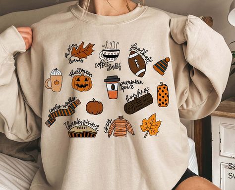 Pumpkin Food, Cute Sweaters For Fall, Halloween Trends, Vintage Pumpkin, Fall Hoodies, Cozy Autumn, Sweatshirt Vintage, Maple Leaves, Cute Fall Outfits