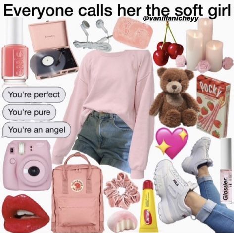 Soft Girl Starter Pack, Shy Girl Aesthetic, Kate Spade Quilted Bag, Teen Fashion Trends, Shy Girl, Aesthetic Memes, Niche Memes, Mood Clothes, Old Outfits