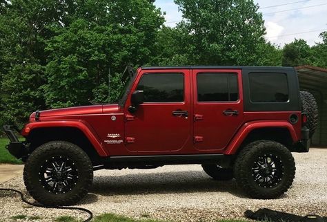 The most perfect red. Ever. Red Jeep Wrangler Unlimited, Red Jeep Wrangler, Jeep Wrangler Forum, John Jones, Jeep Wrangler Lifted, 2009 Jeep Wrangler, 2018 Jeep Wrangler Unlimited, 2013 Jeep Wrangler, Red Jeep