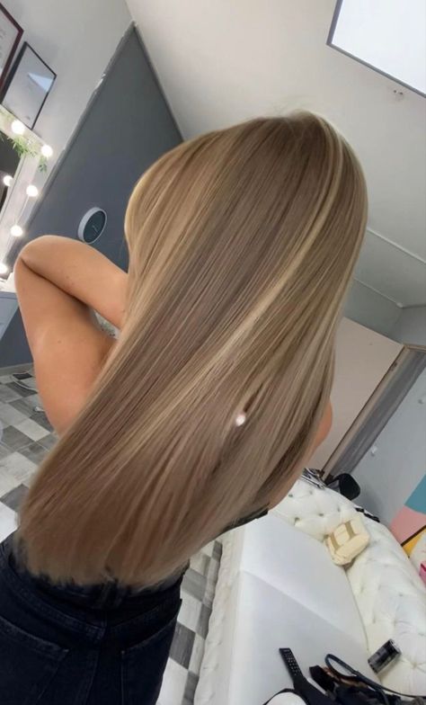 Blonde Light Brown Hair, Highlights Brown Hair Balayage, Rambut Brunette, Summer Blonde Hair, Brown Hair Inspo, Brunette Hair With Highlights, Straight Blonde Hair, Dirty Blonde Hair, Honey Blonde Hair