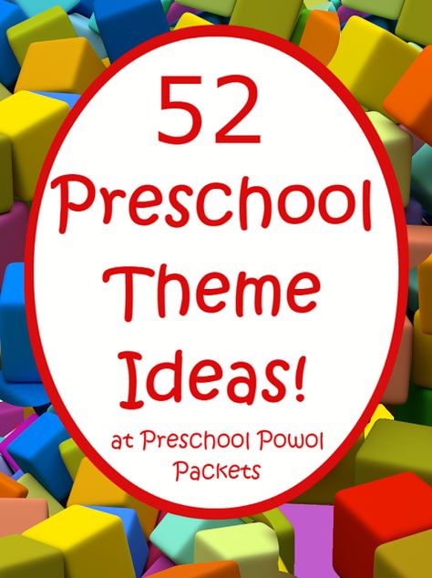 52 Preschool Themes (& FREE 2016-2017 Preschool Theme Calendar!) | Preschool Powol Packets Prek Themes For The Year, Kindergarten Weekly Themes, Themes For Preschool Weekly, Weekly Themes For Preschool, Daycare Themes Weekly, Preschool Themes Weekly, Preschool Theme Ideas, Preschool Calendar, Friendship Activities