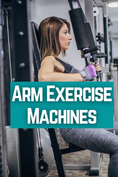 Arm Workout Machines, Arm Machine Workout, Best Gym Machines, Machines At The Gym, Weight Machine Workout, Arm Workout Women With Weights, Upper Body Workout Gym, Shoulder And Arm Workout, Arm Workout Gym