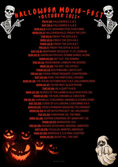 October Movie List, Halloween Movies Scary, October Movie, Scary Movie List, Halloween Things To Do, October Movies, Scary Movies To Watch, Halloween Movies List, The Vvitch