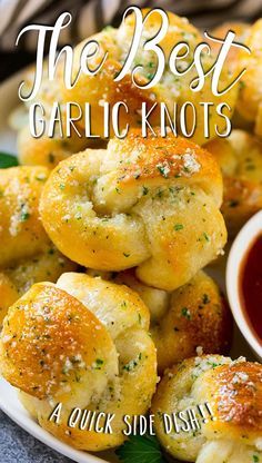 Fancy Dinner Rolls, Garlic Butter Rolls, Bread Knots, Easy Garlic Knots, Garlic Breads, Butter Rolls, Bread Garlic, Garlic Knots Recipe, Garlic Rolls