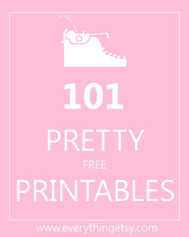 Printables - 101 Pretty {free} Printables - EverythingEtsy.com Gratis Printables, Apps Facebook, Pretty Printables, Printable Labels, Tutorial Diy, Crafty Craft, Travel Scrapbook, Craft Time, Making Ideas