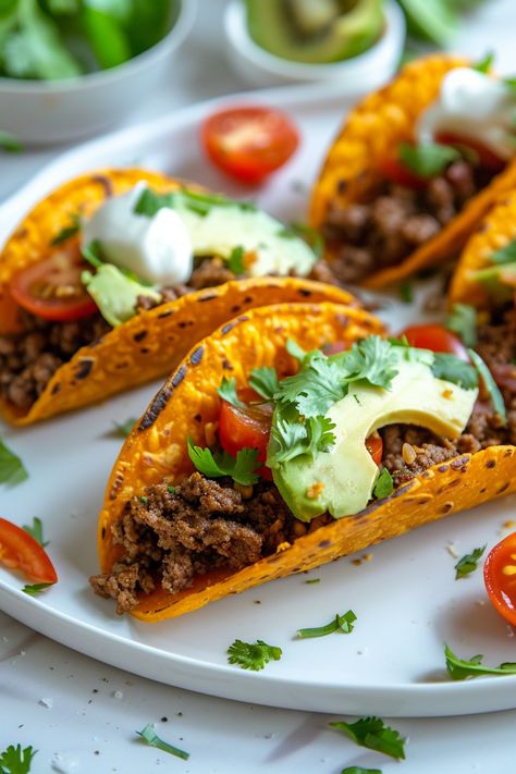 Easy and Delicious Keto Beef Tacos with Cheese Shells Recipe for a Healthy Dinner #ketodiet #ketorecipes #lowcarb Low Carb Taco Shells, Cheese Shells, Keto Tacos, Shells Recipe, Keto Beef, Beef Tacos, Crispy Cheese, Keto Taco, Stuffed Shells Recipe