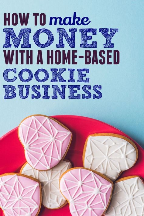 Cookie Business From Home, Selling Cookies, Bake Sale Packaging, Home Bakery Business, Cut Out Cookie Recipe, Love Cookies, Royal Iced Cookies, Iced Sugar Cookies, Cookie Business