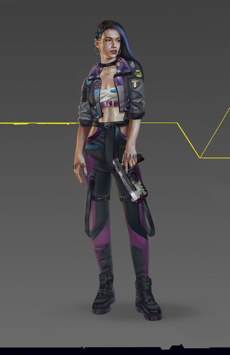 Cyberpunk Character Art, Shadowrun Rpg, The Enclave, Cyberpunk Female, Female Character Concept, Star Wars Rpg, Cyberpunk Character, Detroit Become Human, Punk Outfits