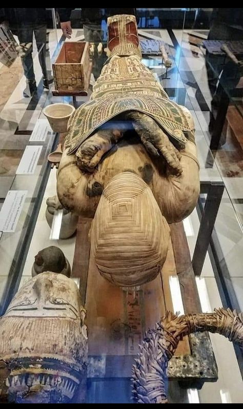 #pharaonices Ancient Egypt Mummies, Mummy Museum, No Technology, Egyptian Man, Egypt Mummy, Kemet Egypt, Gods Of Egypt, Egyptian Mummies, Ancient Egyptian Gods