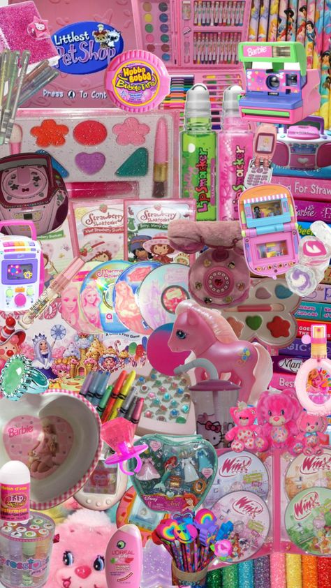 pink nostalgia #pink #nostalgia Nostalgia Core Aesthetic, Y2k Website, Kawaii Nostalgia, Nostalgia Aesthetic Wallpaper, 2000s Nostalgia Aesthetic, 2000's Party, Pink Nostalgia, 2000s Wallpaper, Care Bear Tattoos