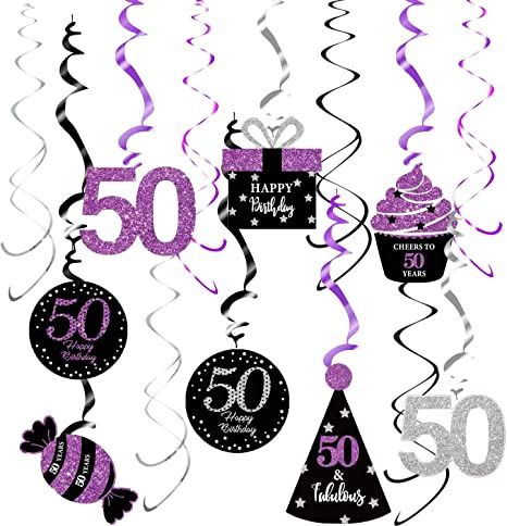 Birthday Party Purple, Silver Birthday Party, 70th Birthday Parties Decorations, Happy Birthday Cheers, Birthday Decorations For Women, 60th Birthday Party Decorations, Ceiling Window, 70th Birthday Decorations, 60th Birthday Decorations