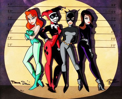 Poison Ivy Costumes, Talia Al Ghul, Catwoman Cosplay, Female Villains, Cat Women, Gotham Girls, Cat Woman, Bruce Timm, Batman And Catwoman