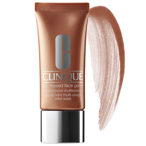 Sun-Kissed Face Gelee Complextion Multitasker - CLINIQUE | Sephora Face Tanner, Beauty Closet, Clinique Skincare, Kiss Face, Face Tan, Sephora Beauty, Clinique Makeup, Tanning Oil, Self Tanner