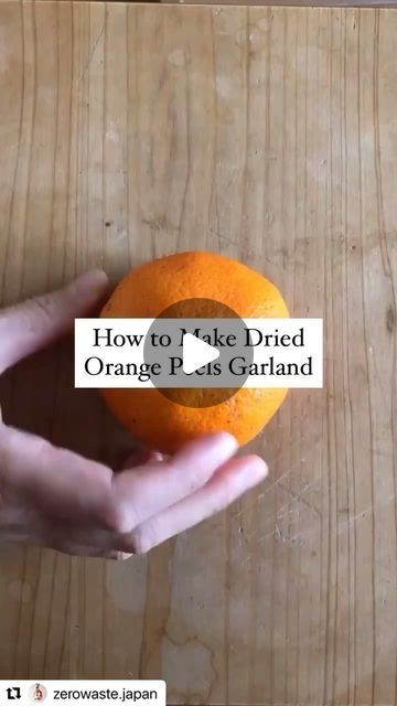 Ran Nomura on Instagram: "How to Make Zero Waste Garland 🍊

#zerowaste #zerowastechristmas #christmasdiy #christmasdiydecor #christmasjapan #holidaydiy" Zero Waste Christmas Decorations, Zero Waste Holiday, Zero Waste Christmas, Thanksgiving Decor, December 12, Holiday Diy, Thanksgiving Decorations, Zero Waste, Christmas Decor Diy