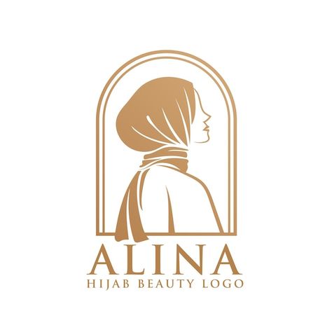 Women hijab beauty vector logo template | Premium Vector #Freepik #vector #hijab-logo #scarf-logo #hijab-vector #hijab-fashion Hijab Logo, Beauty Vector, Logo Design Women, Hijab Beauty, Corporate Logo Design, Logo Presentation, Artist Logo, Unique Logo Design, Logo Creation