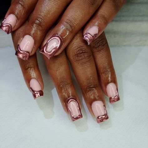 Chrome Nails Designs, Chrome Nails, Nail Designs, Nails, Design