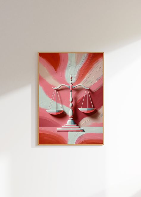 Painting For Lawyer Office, Law Office Decor Women, Scales Of Justice Art, Attorney Office Decor, Lawyer Art, Attorney Office, Law Firm Office, Lawyer Office Decor, Justice Art