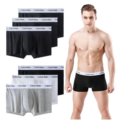 Men Boxers, Mens Trunks, Boxers Briefs, Calvin Klein Men, Boxer Shorts, Boxer Briefs, Stretch Cotton, Briefs, Double Layer