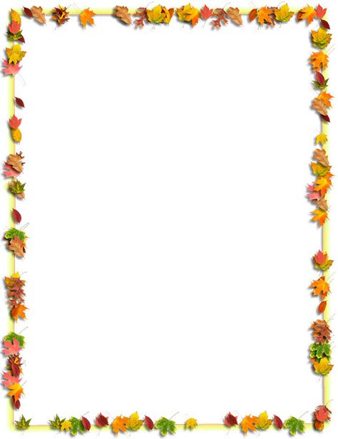 Free Thanksgiving Borders - Frames - Graphics - Clipart Autumn Border Frame, Thanksgiving Borders Free Printable, Fall Borders Free Printable, Thanksgiving Border, Picture Frame Template, Autumn Frame, Fall Borders, Thanksgiving Letter, Fall Stickers