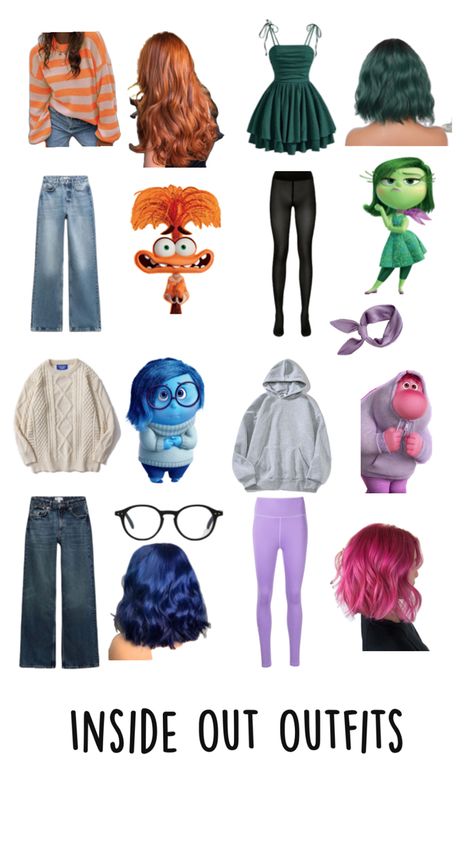 Florida Theme Parks, Out Outfits, Group Costumes, Best Friend Quotes, Halloween Outfits, Theme Park, Halloween Costumes, Inside Out, Fashion Week