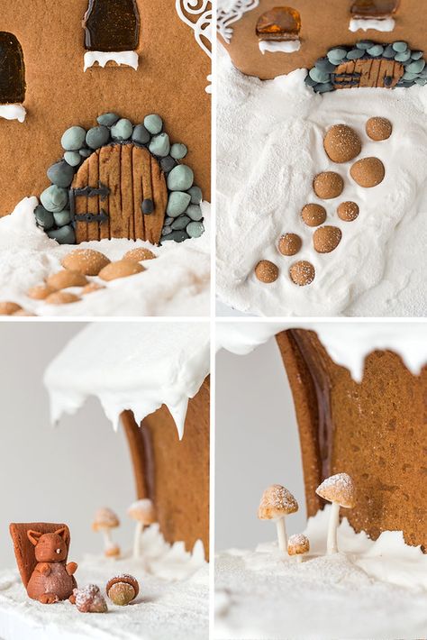 Fairy Gingerbread House, Homemade Gingerbread House, Cool Gingerbread Houses, Ginger House, Wilton Candy Melts, Gingerbread House Parties, Gingerbread House Designs, Gingerbread House Cookies, Gingerbread Party