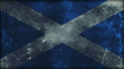 A battered  Scottish Field Flag... Scotland Flag Wallpaper, Macedonia Flag, Flag Of Scotland, Scotland Flag, Scottish Flag, Eagle Wallpaper, Early Middle Ages, Wallpapers For Desktop, Flag Photo