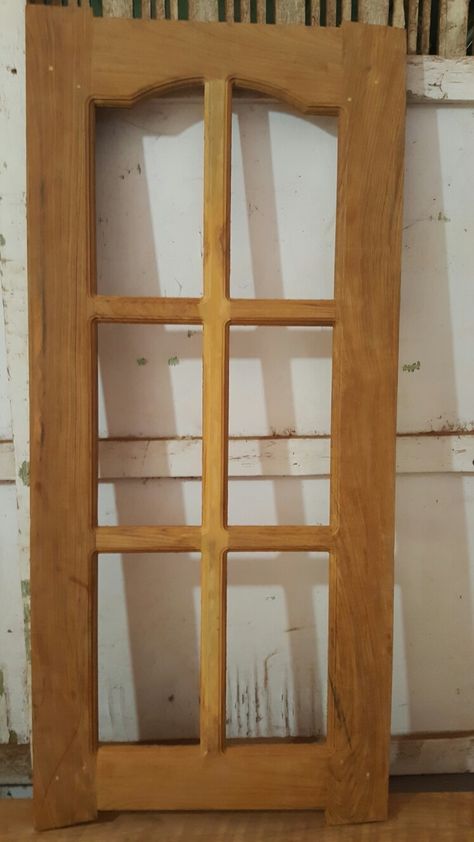 Teak Window 4'-22" Indian Window Design, Wooden Window Design, Modern Window Design, Window Glass Design, Custom Interior Doors, House Window Design, Wooden Window Frames, Front Door Design Wood, Wooden Front Door Design