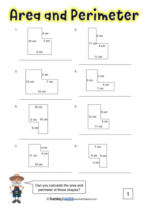 Help your children to learn about the area and perimeter of shapes with our bumper resource pack. Includes a variety of classroom teaching, display and activity resources to introduce the topic to your children and then extend their knowledge and skills! Perimeter Of Shapes, Perimeter Activities, Area And Perimeter Worksheets, Find The Perimeter, Math Fact Worksheets, Mental Maths, Mental Maths Worksheets, Plane Figures, Perimeter Worksheets