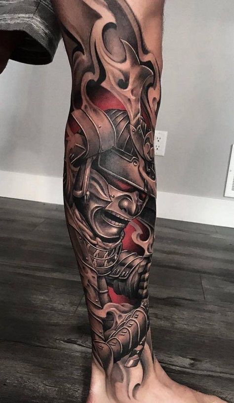 Full Leg Tattoo Men Japanese, Full Leg Tattoo Men, Japanese Leg Sleeve, Full Leg Tattoo, Thai Tattoos, Dollar Tattoo, Japanese Leg Tattoo, Japanese Legs, Full Leg Tattoos