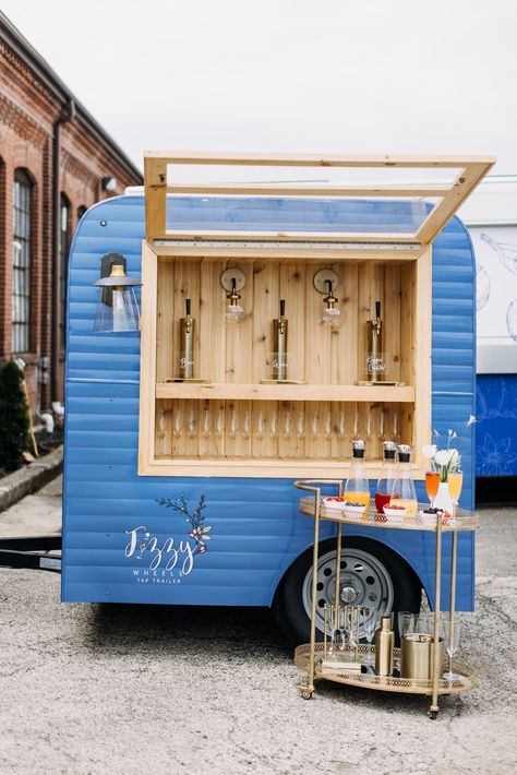 Beer And Wine Trailer, Mobile Bar With Taps, Beer Tap Trailer, Photobooth Trailer, Drink Trailer, Tap Trailer, Beverage Trailer, Beer Trailer, Portable Bar Ideas