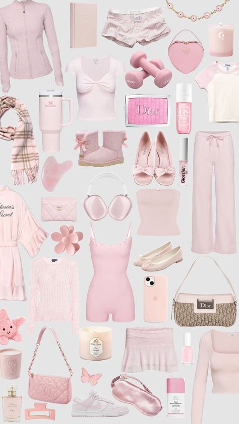 #pink #pinkaesthetic #lightpink #girly #aesthetic #aestheticgirl Look Rose, Pretty Pink Princess, Pink Lifestyle, Fitness Wear Outfits, Girly Aesthetic, Cute Lazy Day Outfits, Lazy Day Outfits, Pink Girly Things, Alternative Outfits