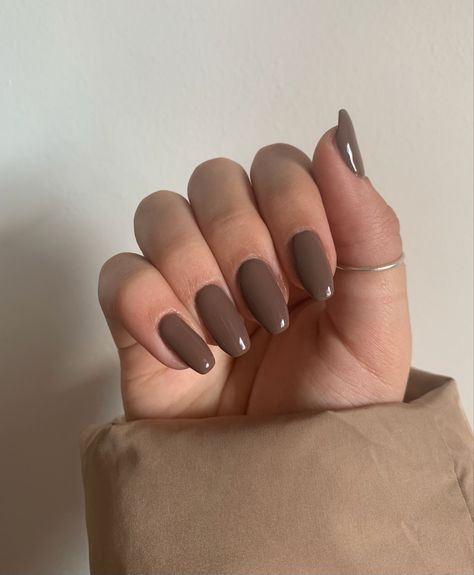 Casual Nails, Soft Nails, Nails Simple, Neutral Nails, Brown Nails, Dream Nails, Accent Nails, Fire Nails, Classy Nails