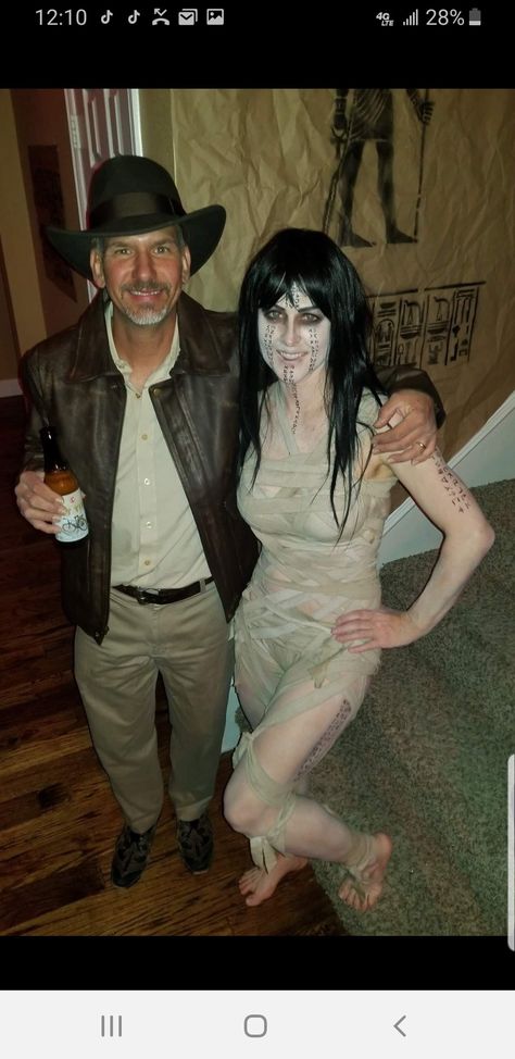 Princess Ahmanet Mummy costume Mummy Couples Costume, Couple Mummy Costume, Mummy Costume Couple, Mummy Couple Costume, Mummy Costume Women, Princess Ahmanet, Witchcraft Meaning, Cool Costume Ideas, Magick Crafts